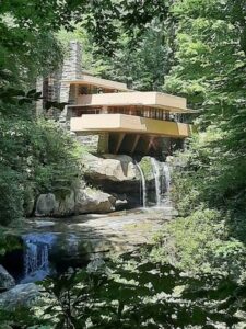 visiting falling water